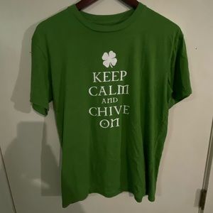 Keep Calm and Chive On Tee